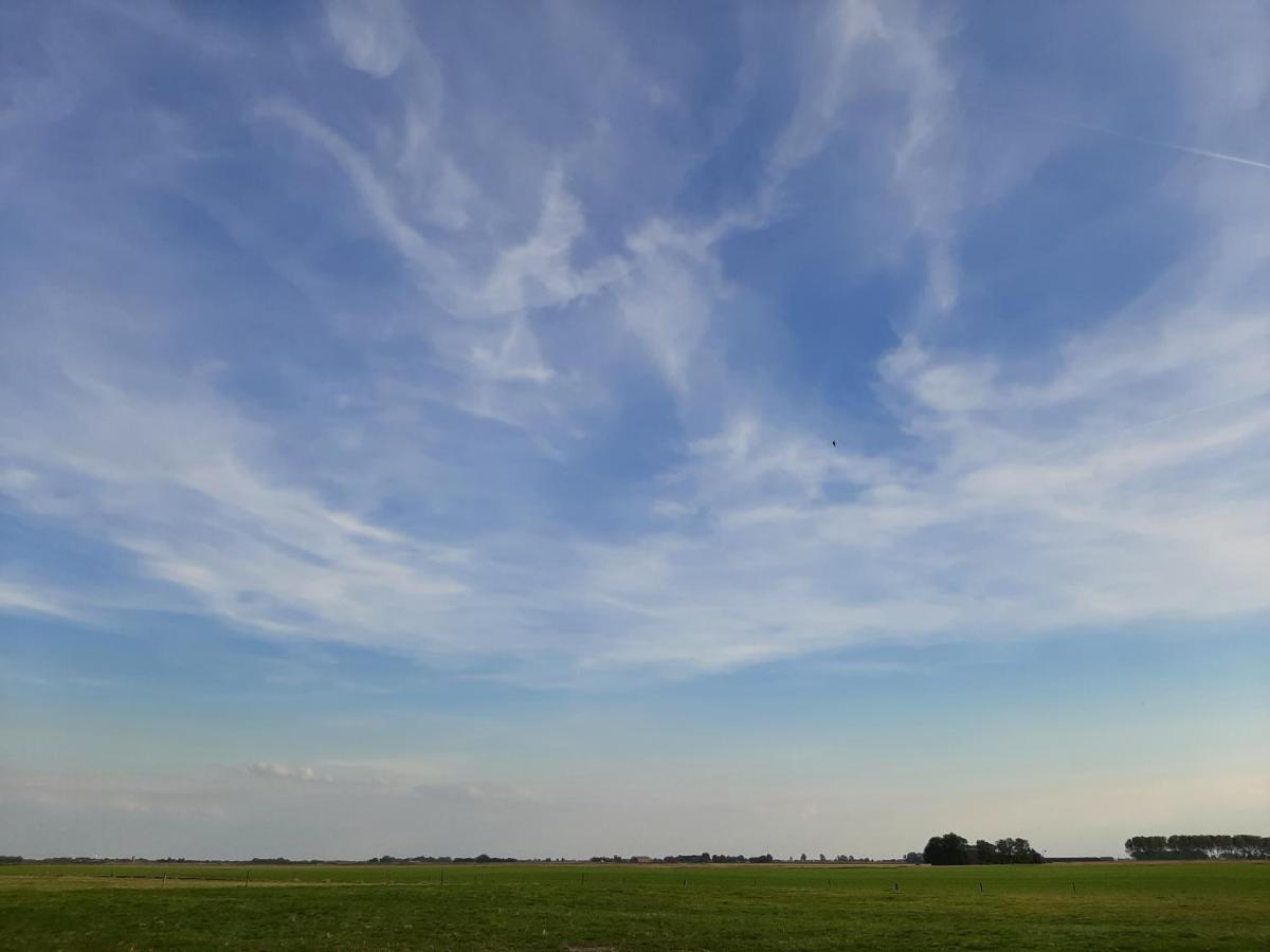 Glamping De Vrije Wind, Tentverhuur Houwerzijl Exterior foto
