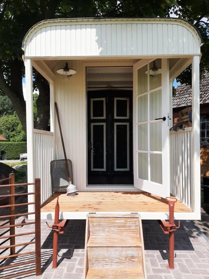 Glamping De Vrije Wind, Tentverhuur Houwerzijl Exterior foto